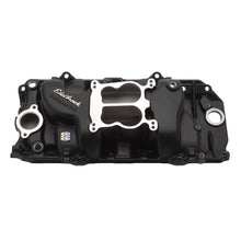 Load image into Gallery viewer, Edelbrock Intake Manifold Perf BBC 2-0 Black - DTX Performance