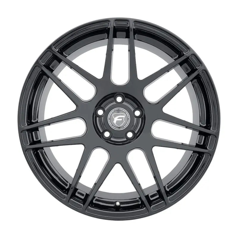 Forgestar F14 18x8.5 / 5x112 BP / ET25 / 5.7in BS Gloss Black Wheel - DTX Performance