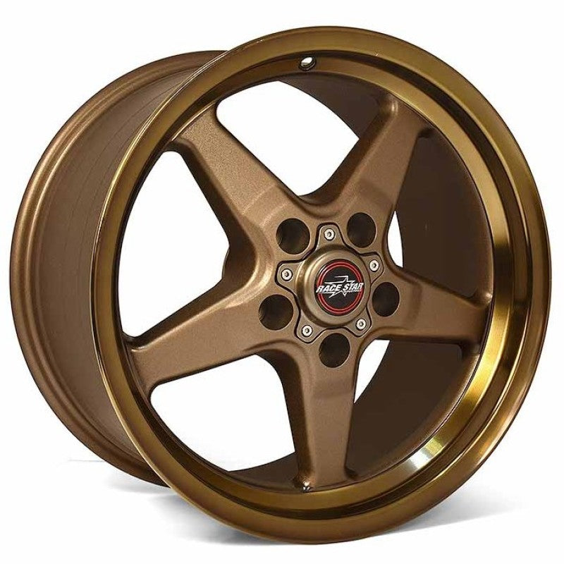 Race Star 92 Drag Star Bracket Racer 17x4.5 5x4.75BC 1.75BS Bronze Wheel - DTX Performance