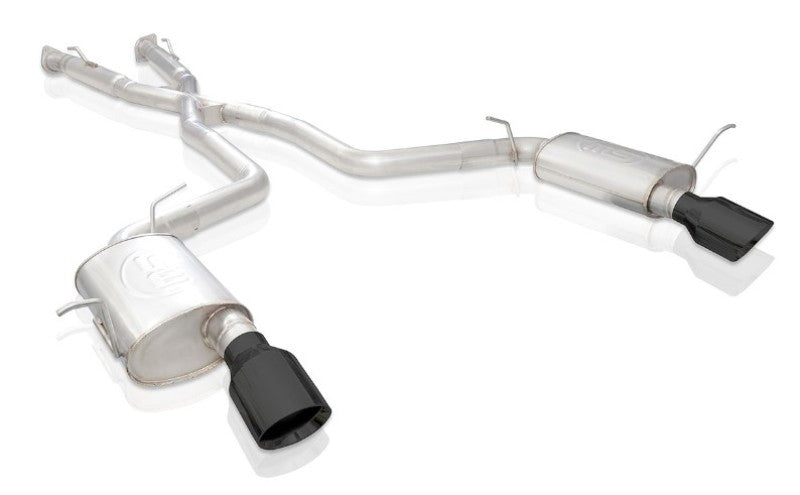 Stainless Works 18-19 Dodge Durango 6.4L Redline Catback Exhaust w/ Black Tips - DTX Performance