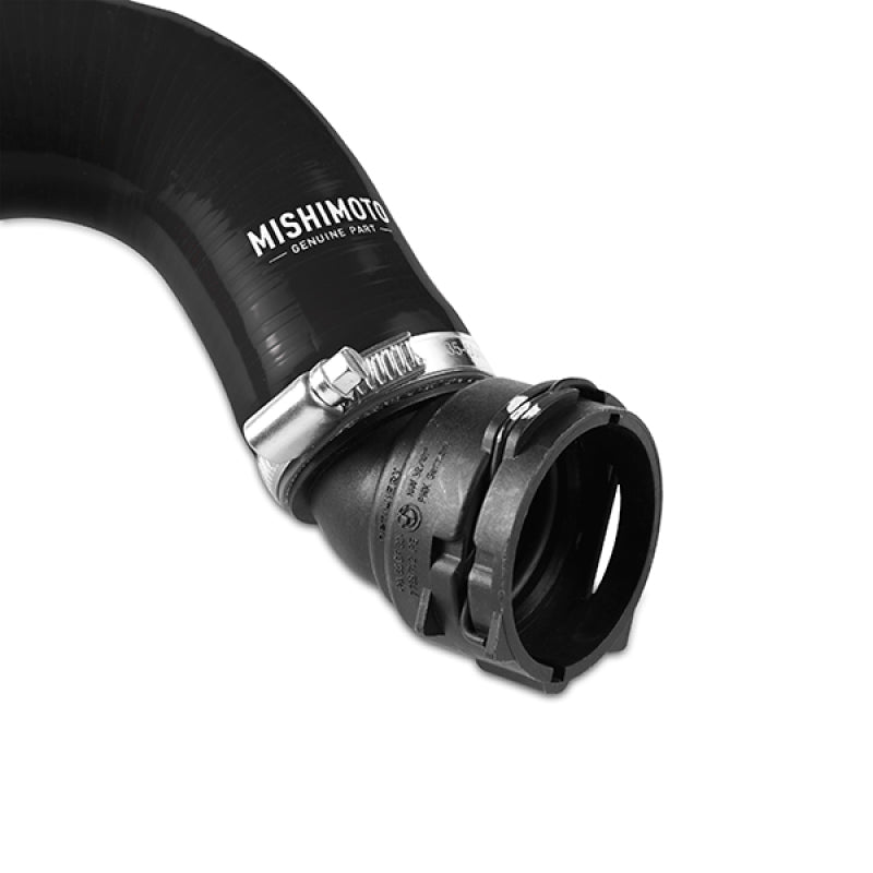 Mishimoto 15+ Ford Mustang GT Black Silicone Upper Radiator Hose - DTX Performance