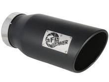 Load image into Gallery viewer, aFe MACH Force-XP 409 SS Right Side Single Wall Exhaust Tip 5in Inlet x 7in Outlet x 15in L - DTX Performance