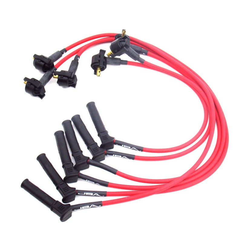 JBA 05-10 Ford Ranger 05-10 Ford Mustang 4.0L Ignition Wires - Red - DTX Performance