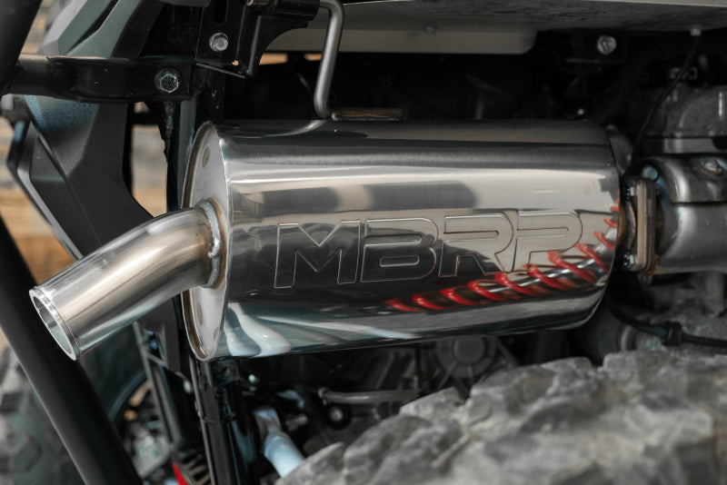 MBRP 2020 Kawasaki Teryx KRX 1000 Slip-On Perf. Series Exhaust - DTX Performance