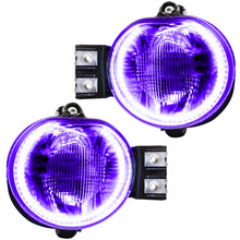 Load image into Gallery viewer, Oracle Lighting 02-05 Dodge Ram Pre-Assembled LED Halo Fog Lights -UV/Purple - DTX Performance