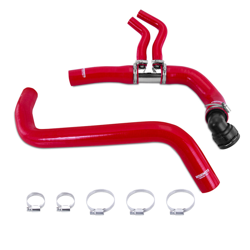 Mishimoto 11-14 Ford F-150 3.5L EcoBoost / 2.7L V6 Silicone Coolant Hose Kit - Red - DTX Performance