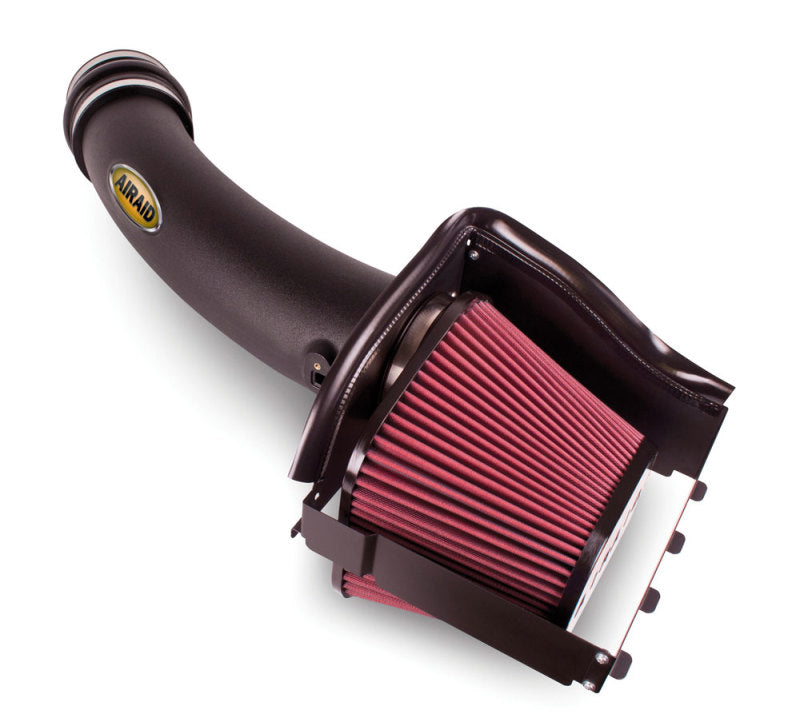 Airaid 10-14 Ford SVT Raptor / 11-13 F-150 6.2L CAD Intake System w/ Tube (Dry / Red Media) - DTX Performance