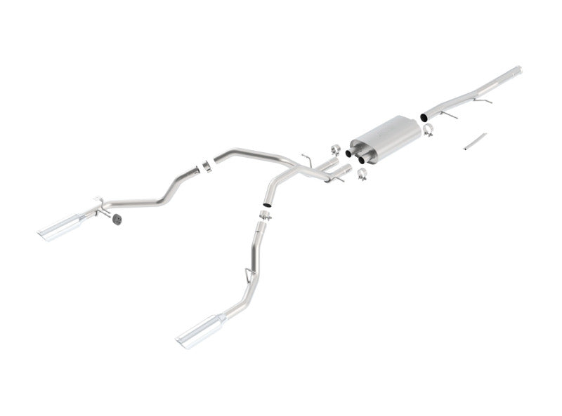 Borla 09-12 GMC Sierra 1500 / 09-12 Chevrolet Silverado 1500 SS Catback Exhaust - DTX Performance