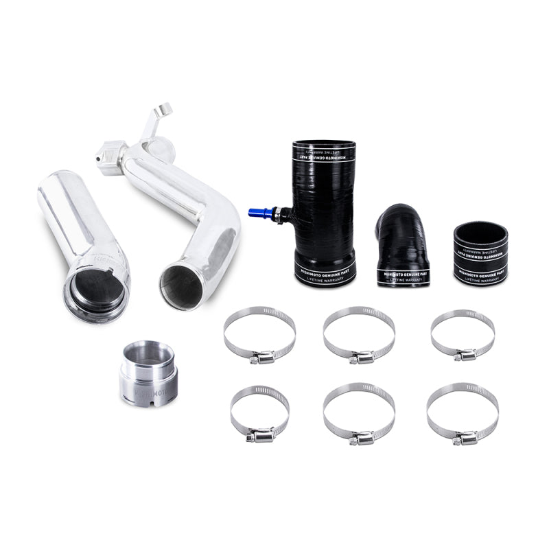 Mishimoto 2019+ Ford Ranger 2.3L Intercooler Pipe & Boot Kit - Polished - DTX Performance