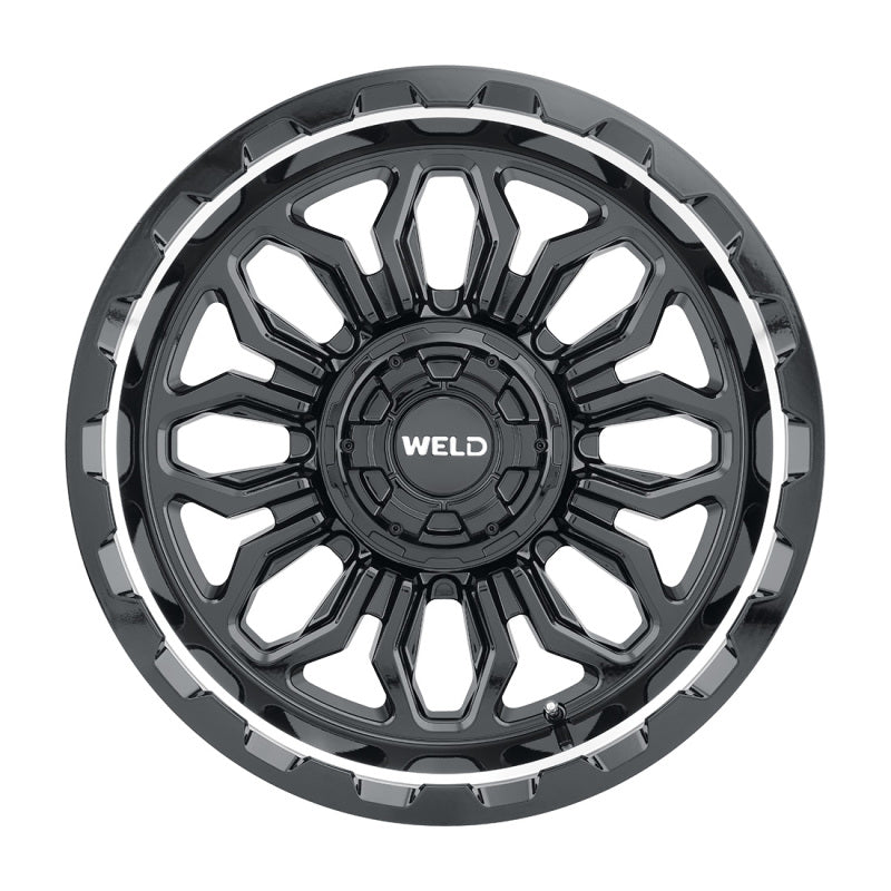 Weld Off-Road W139 20X9 Flare 6X135 6X139.7 ET20 BS5.75 Gloss Black MIL 106.1 - DTX Performance