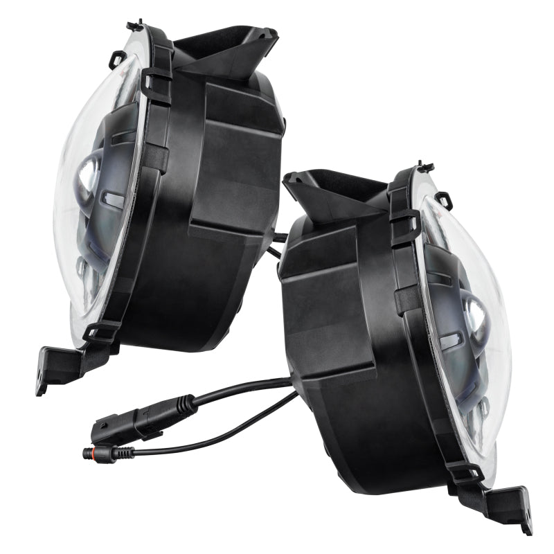 Oracle Oculus Bi-LED Projector Headlights for Jeep JL/Gladiator JT - Matte Black - 5500K - DTX Performance