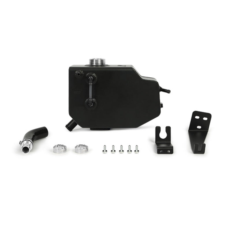 Mishimoto 11-14 Ford F-150 Aluminum Expansion Tank - Micro-Wrinkle Black - DTX Performance