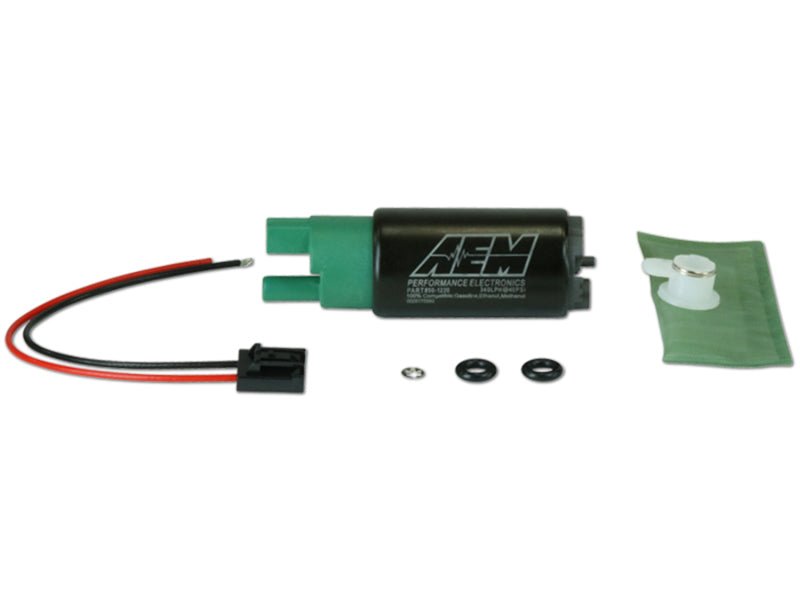 AEM 320LPH 65mm Fuel Pump Kit w/o Mounting Hooks - Ethanol Compatible - DTX Performance