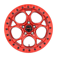 Load image into Gallery viewer, Weld Off-Road W906 17X10 Ledge Beadlock 5X127 ET-25 BS4.50 Candy Red / Red Ring 71.5 - DTX Performance