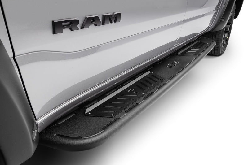 N-FAB 19-21 GMC 1500 Crew Crab Roan Running Boards - Textured Black - DTX Performance