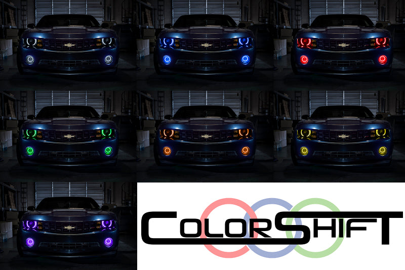 Oracle Chevrolet Camaro RS 10-13 Halo Kit - ColorSHIFT - DTX Performance