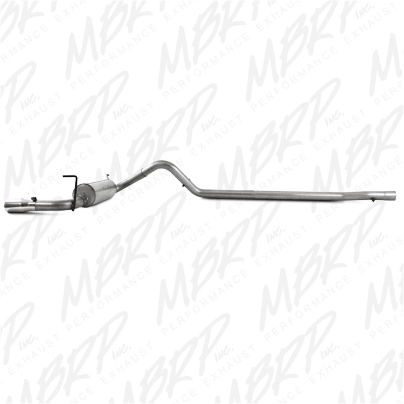 MBRP 2007-2009 Jeep Wrangler 4dr 3.8L V6 Cat Back Single - DTX Performance