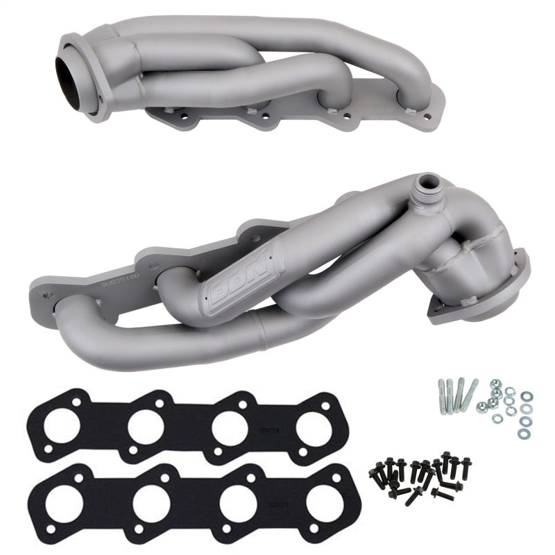 BBK 99-03 Ford F Series Truck 5.4 Shorty Tuned Length Exhaust Headers - 1-5/8 Titanium Ceramic - DTX Performance