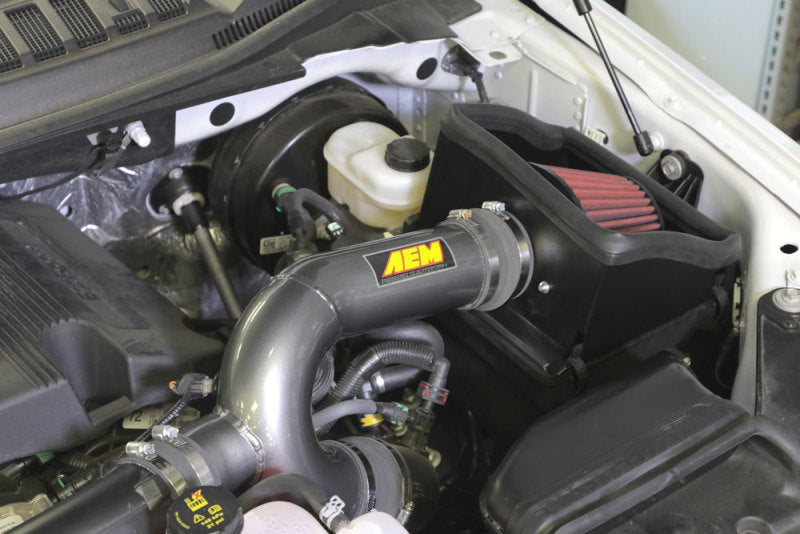 AEM 17-18 Ford F-150 3.5L V6 F/I Gunmetal Gray Cold Air Intake - DTX Performance