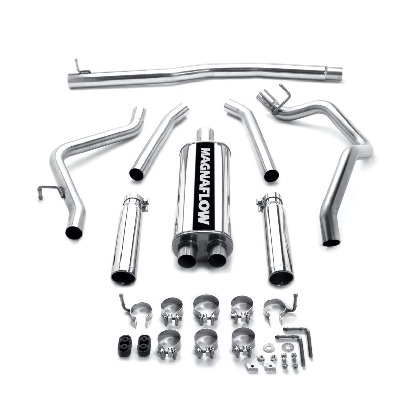 MagnaFlow Sys CB 05- Dakota Dual EC-CC/SB - DTX Performance