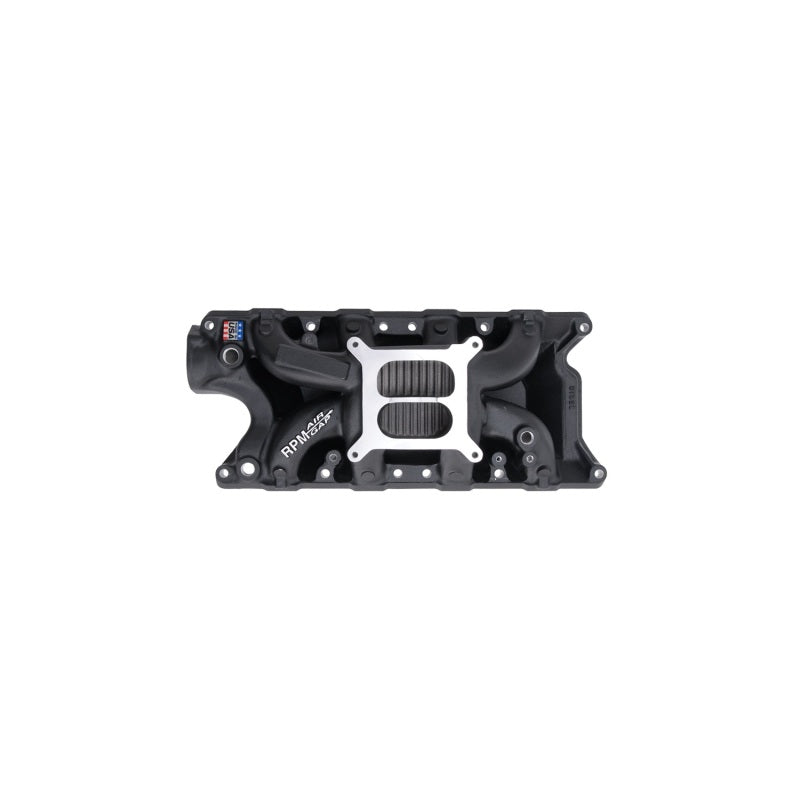 Edelbrock Intake Manifold RPM Air-Gap Small-Block Ford 289-302 Black - DTX Performance