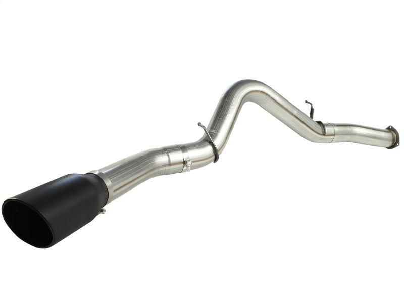 aFe MACHForce XP Exhaust 5in DPF-Black, GM Diesel Trucks 07.5-10 V8-6.6L 9(td) LMM - DTX Performance