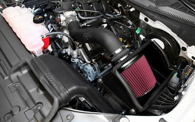 K&N 2016 Ford F-150 3.5L Aircharger Performance Intake - DTX Performance