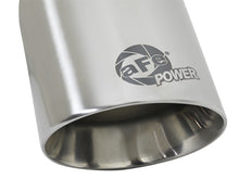 Load image into Gallery viewer, aFe MACH Force-Xp Universal 304 SS Single-Wall Clamp-On Exhaust Tip - Polished - DTX Performance