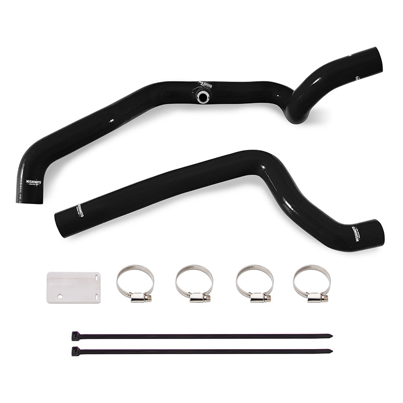 Mishimoto 18+ Jeep Wrangler JL 2.0L Black Silicone Radiator Coolant Hose Kit - DTX Performance