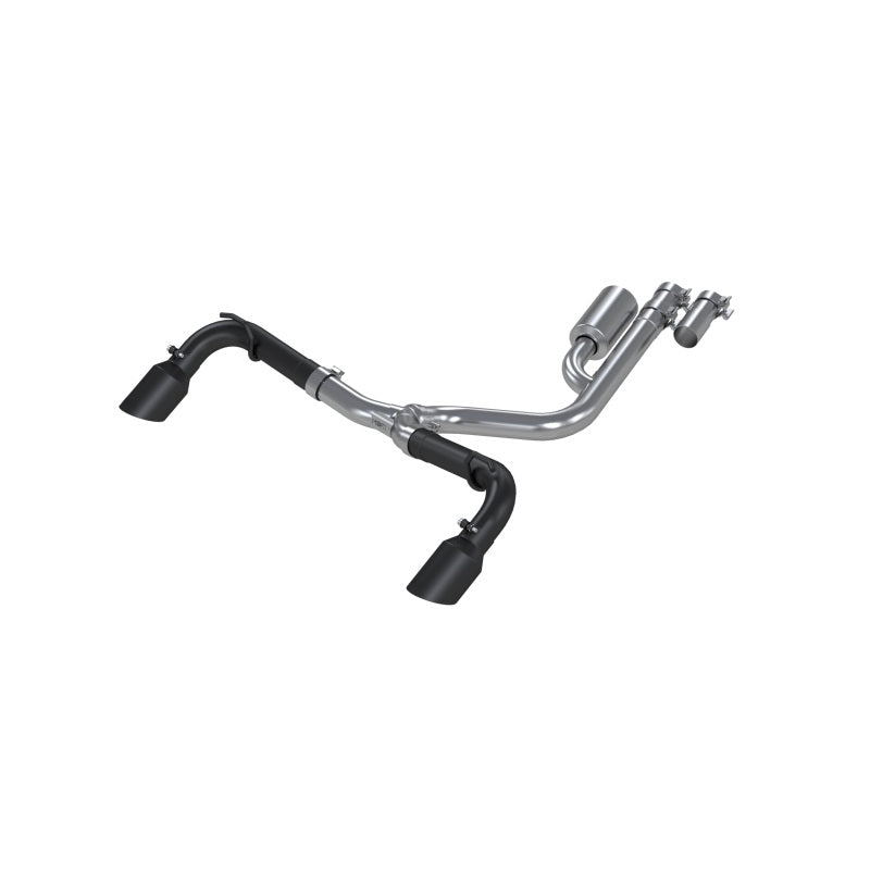 MBRP 2021+ Ford Bronco Sport (1.5L / 2.0L EcoBoost) 2.5in Res-Back Exhaust - Dual Rear - Black - DTX Performance