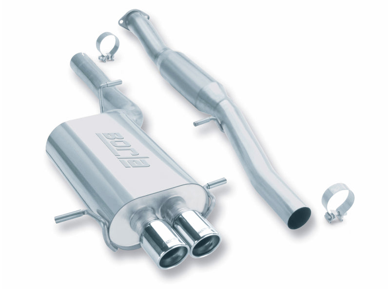 Borla 02-07 WRX Twin Tip Hush Catback Exhaust - DTX Performance