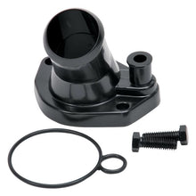 Load image into Gallery viewer, Edelbrock Steel Water Neck for Ford Small Block Windsor - Black - DTX Performance