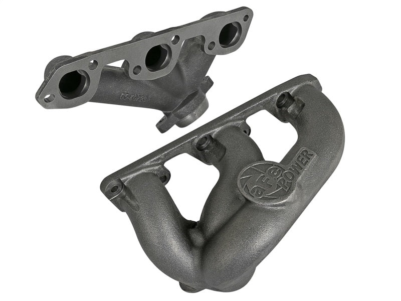 aFe BladeRunner Ported Ductile Iron Exhaust Manifold 07-11 Jeep Wrangler (JK) V6-3.8L - DTX Performance