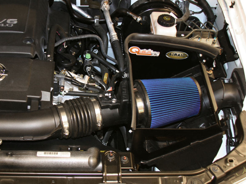 Airaid 05-13 Nissan Frontier / Pathfinder / Xterra CAD Intake System w/o Tube (Dry / Blue Media) - DTX Performance