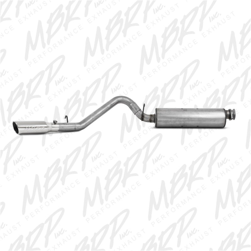 MBRP 2000-2006 Jeep Wrangler (JK) Inline-4 2.5L Inline-6 4.0L Cat Back Single Side - DTX Performance