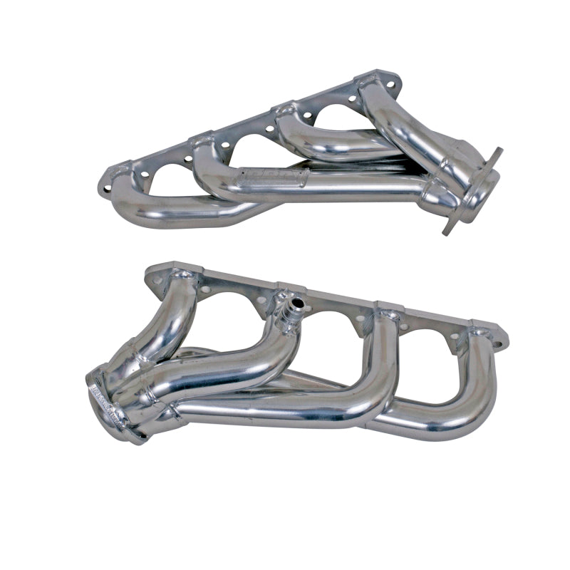 BBK 94-95 Mustang 5.0 Shorty Unequal Length Exhaust Headers - 1-5/8 Silver Ceramic - DTX Performance