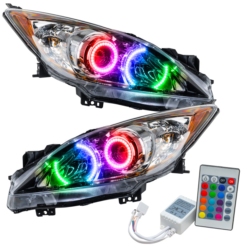 Oracle 10-13 Mazda 3 SMD HL - Halogen - ColorSHIFT w/ Simple Controller - DTX Performance