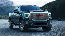 Load image into Gallery viewer, Oracle 20-21 GMC Sierra 2500/3500 HD RGB+W Headlight DRL Upgrade Kit - ColorSHIFT w/o Controller - DTX Performance