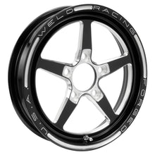 Load image into Gallery viewer, Weld Alumastar 1-Piece 15x3.5 / 5x4.5 BP / 2.25in. BS Black Wheel - Non-Beadlock - DTX Performance