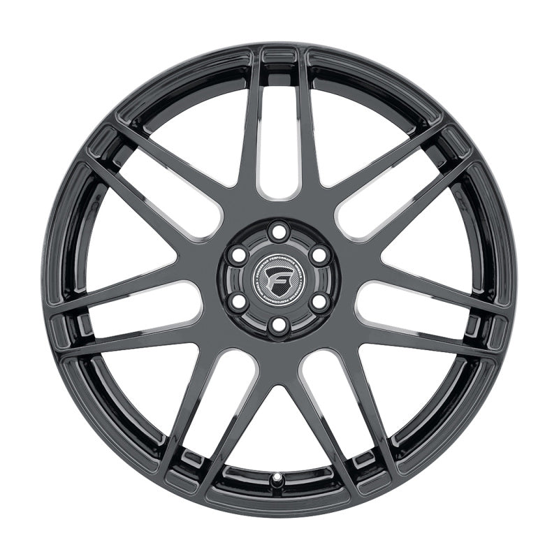 Forgestar F14 18x9 / 5x114.3 BP / ET35 / 6.4in BS Gloss Black Wheel - DTX Performance