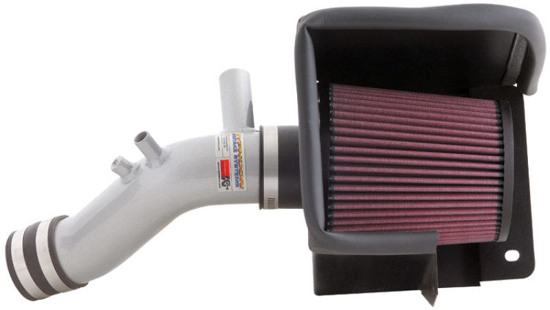 K&N 08-09 Dodge Avenger 2.4L Silver Typhoon Short Ram Intake - DTX Performance