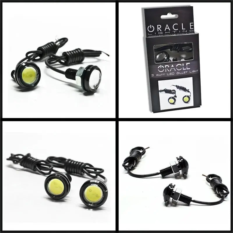 Oracle 3W Universal Cree LED Billet Lights - Amber - DTX Performance