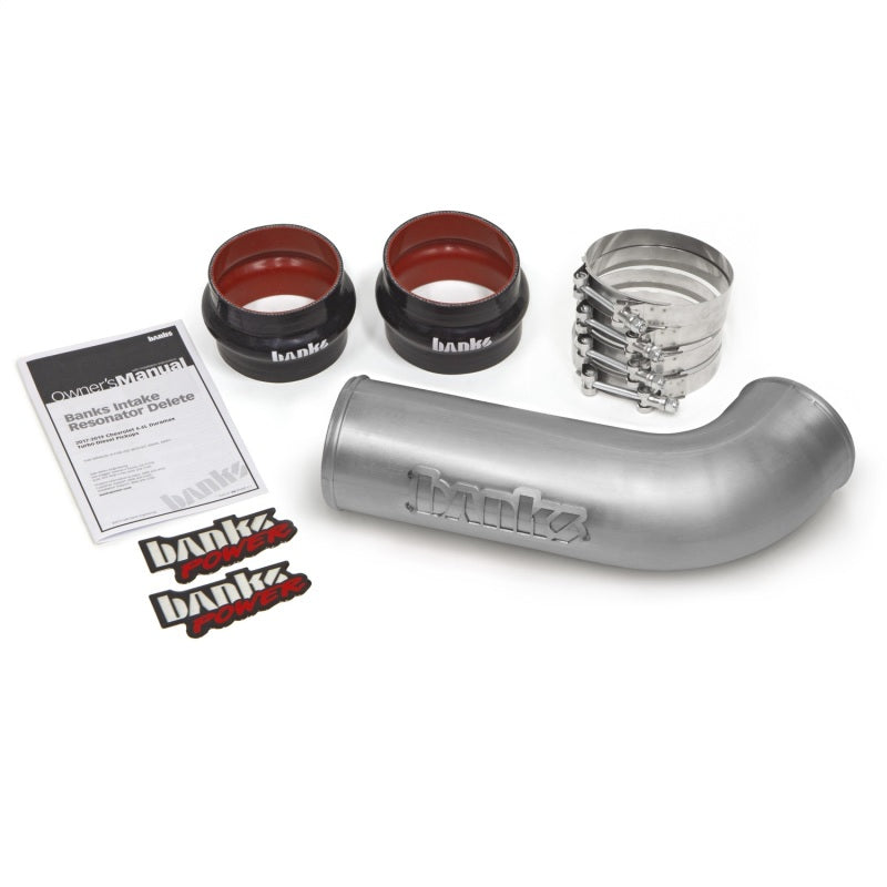 Banks Power 17-19 GM 2500/3500 6.6L L5P Intake Resonator Delete System - Natural Finish - DTX Performance