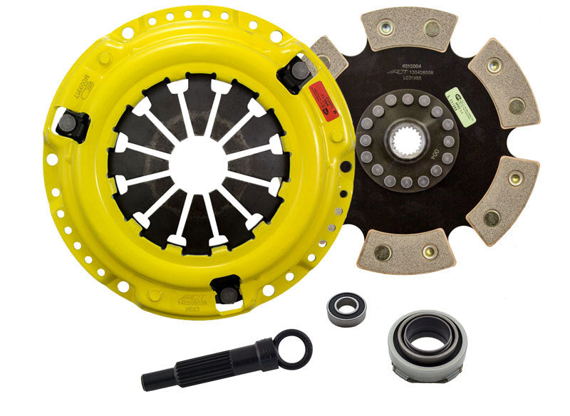 ACT 1990 Honda Civic HD/Race Rigid 6 Pad Clutch Kit - DTX Performance