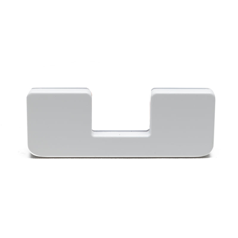 ORACLE Lighting Universal Illuminated LED Letter Badges - Matte White Surface Finish - U - DTX Performance