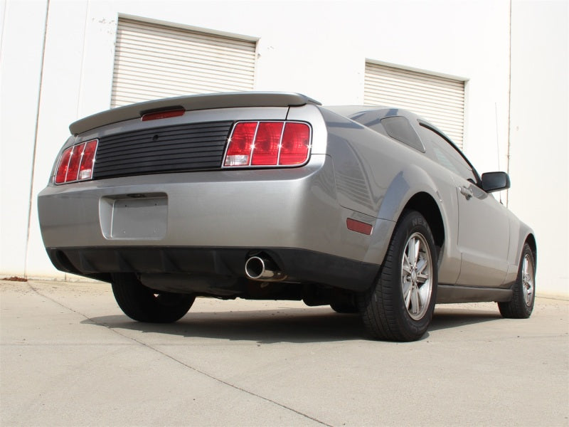 aFe Axle-Back Exhaust 2.5in 409SS w/Polished Tip 05-09 Ford Mustang V6 4.0L - DTX Performance