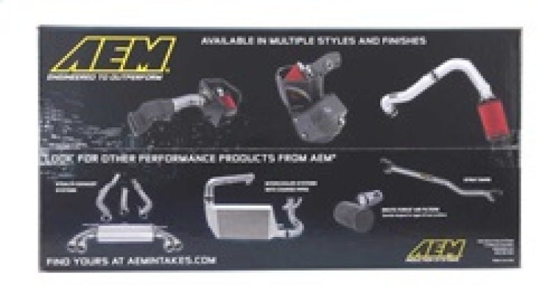 AEM 96-00 Civic CX DX & LX Red Short Ram Intake - DTX Performance