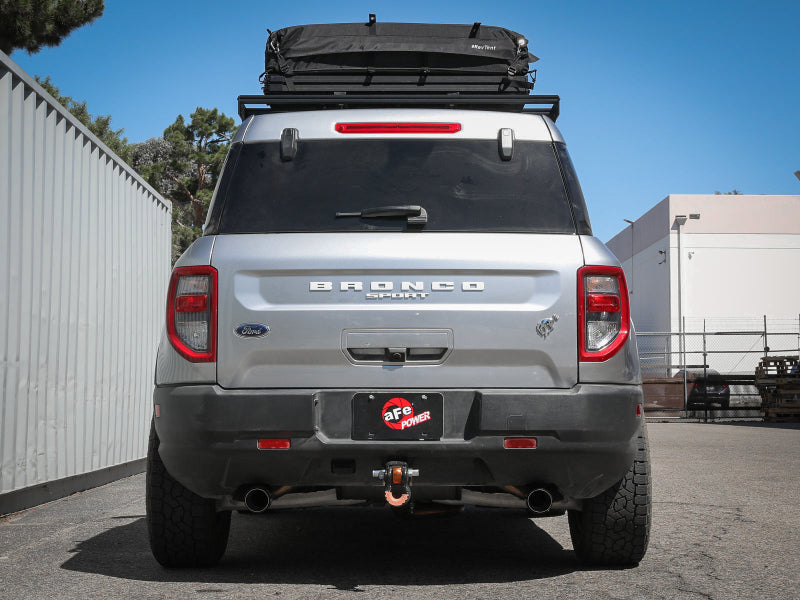 aFe Ford Bronco Sport 21-22 L3-1.5L (t)/L4-2.0L (t) Vulcan Cat-Back Exhaust System- Carbon Tips - DTX Performance