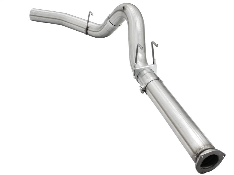 aFe Atlas Exhausts 5in DPF-Back Aluminized Steel Exhaust System 2015 Ford Diesel V8 6.7L (td) No Tip - DTX Performance