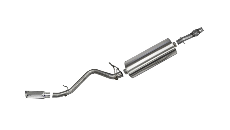 Corsa 14-17 Chevy Silverado 1500 Reg Cab/Standard Bed 5.3L Sport Cat-Back Single Side Exit Exhaust - DTX Performance